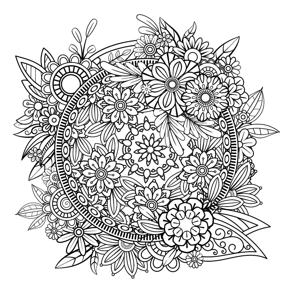 Mandala Coloring Pages Printable