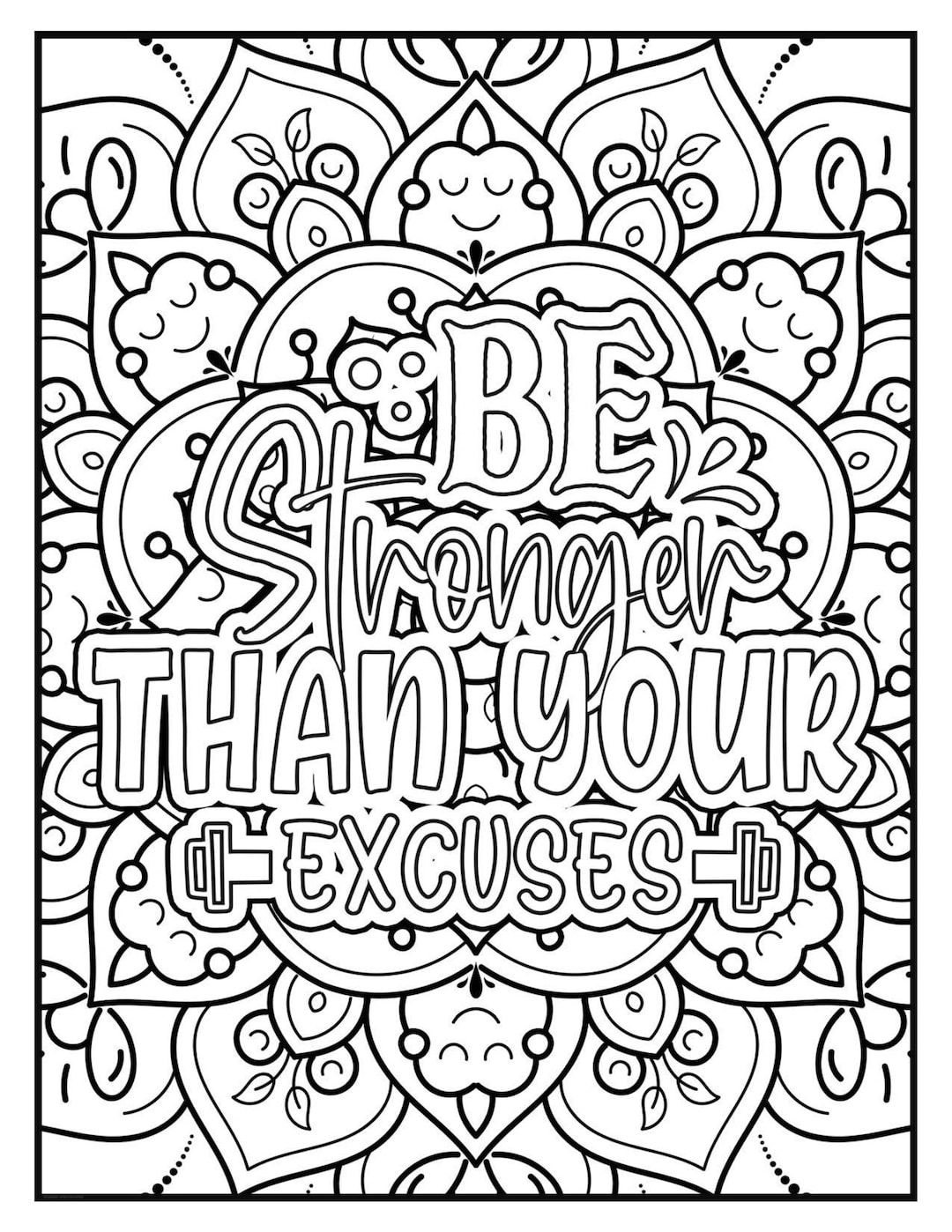 Motivational Coloring Pages Printable Inspirational Quotes Coloring 