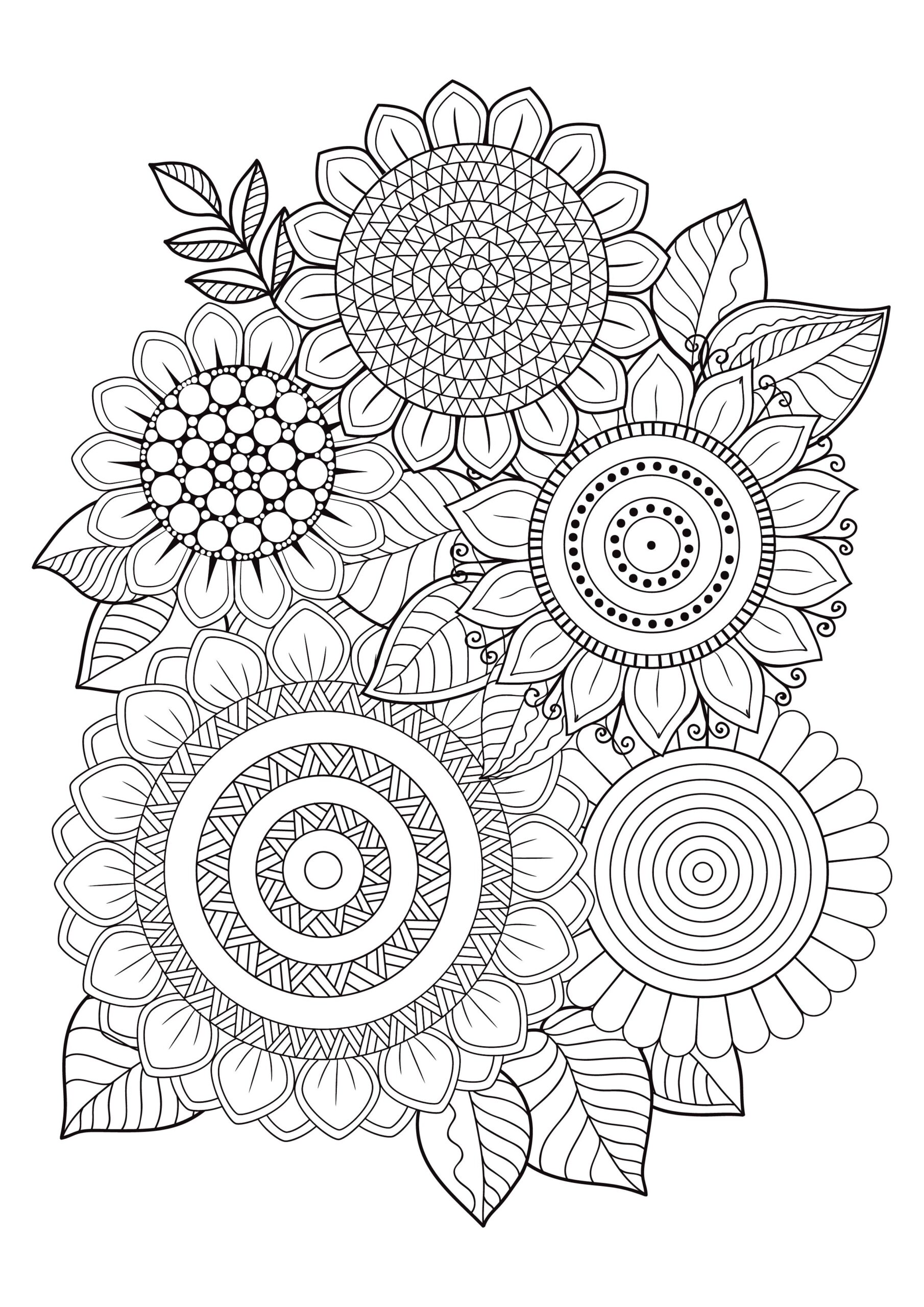 Printable Mindfulness Coloring Pages