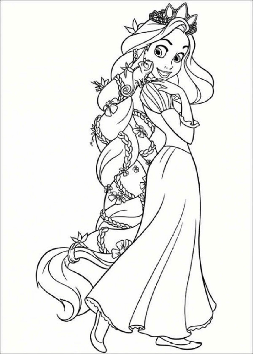 Rapunzel Printable Coloring Pages Printable Word Searches