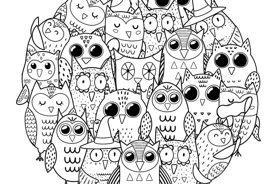 Relax With These Free Printable Coloring Pages For Adults Coloring Images