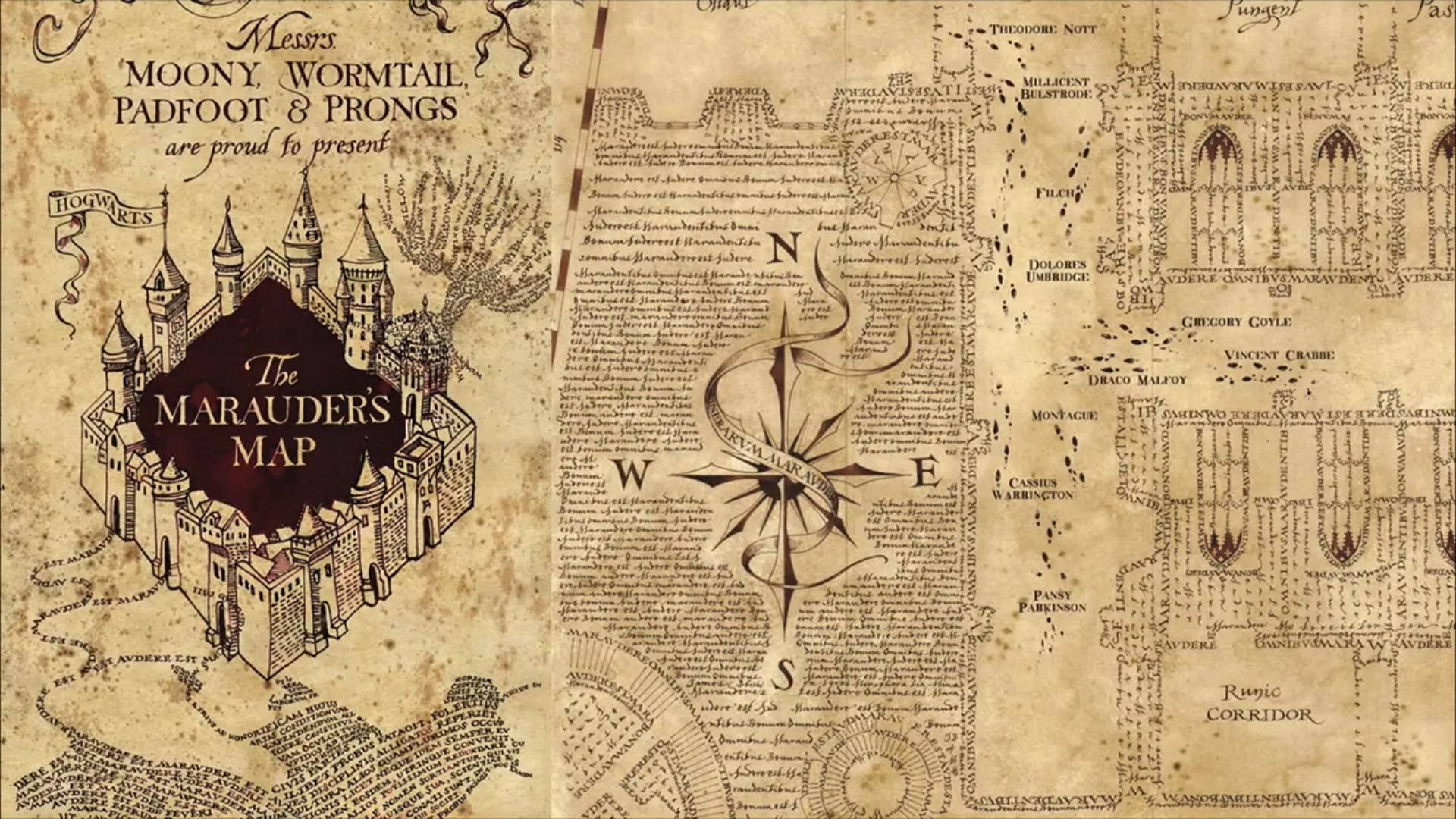 100 Marauders Map Wallpapers Wallpapers