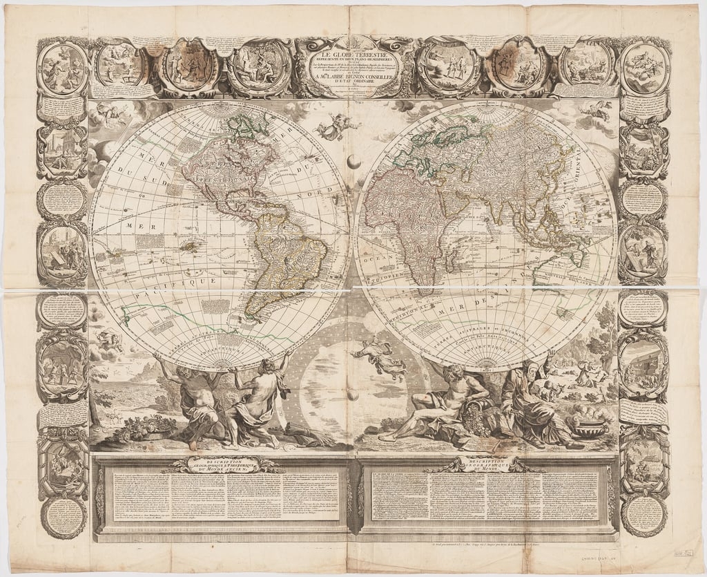 20 Free Vintage Map Printable Images Remodelaholic