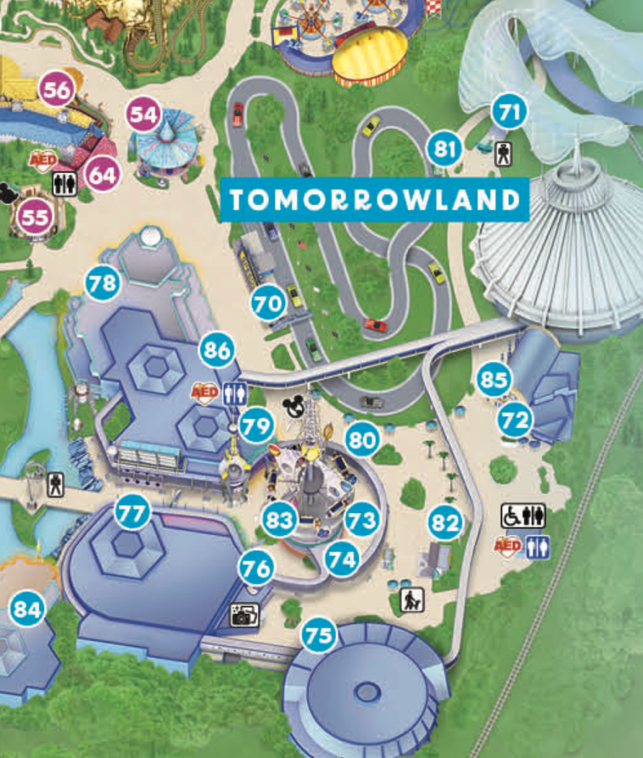 2024 Magic Kingdom Map Of Disney World Printable PDF Worksheets Library
