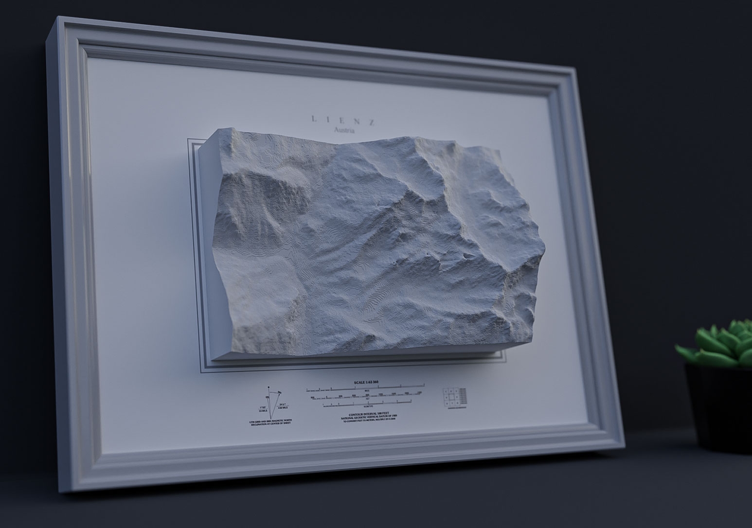 3D Printed Map Export Your 3D Map As STL Or OBJ