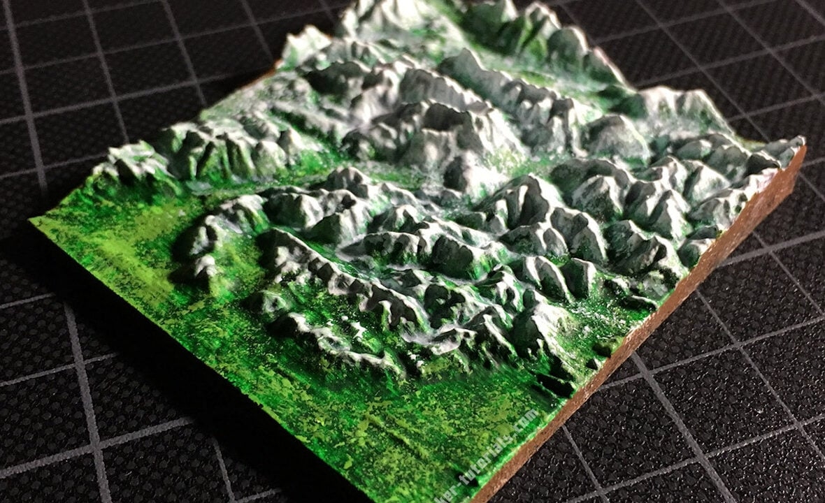 3D Printing Topographic Maps How To Print Landscapes All3DP