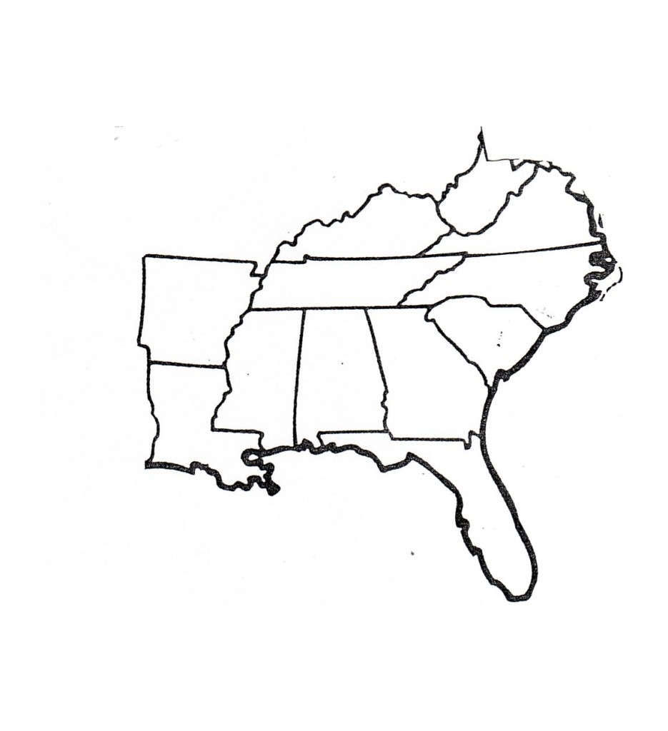 3rd SS Southeast Region Abbreviations And Map 1 Diagram Quizlet