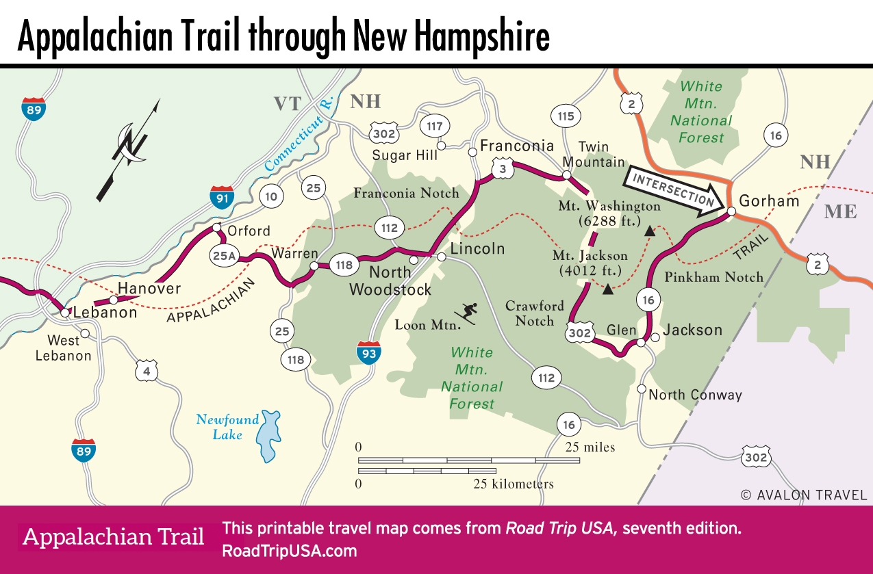 Appalachian Trail Driving Route ROAD TRIP USA