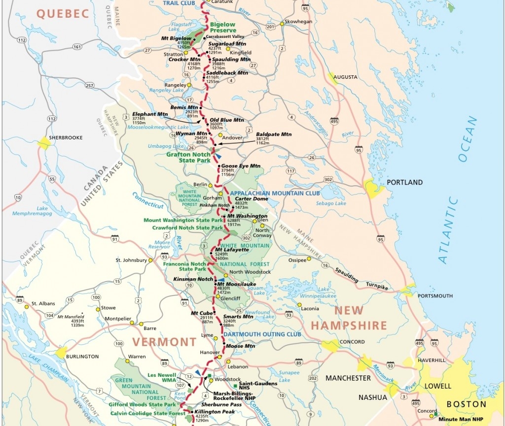 Appalachian Trail Map