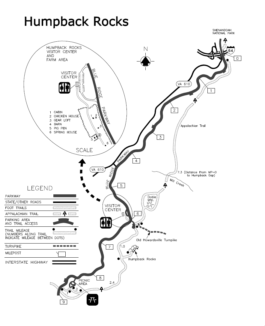 Blue Ridge Parkway Maps NPMaps Free National Park Maps
