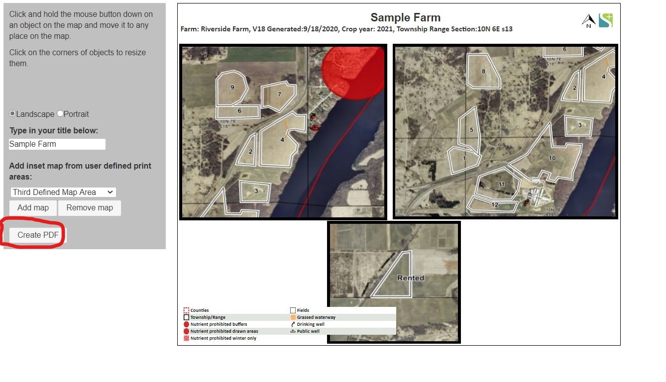Create PDF Map Custom Layout