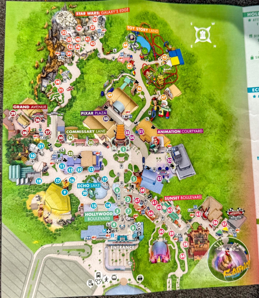 Disney s Hollywood Studios Unveils New 2024 Guide Map MickeyBlog