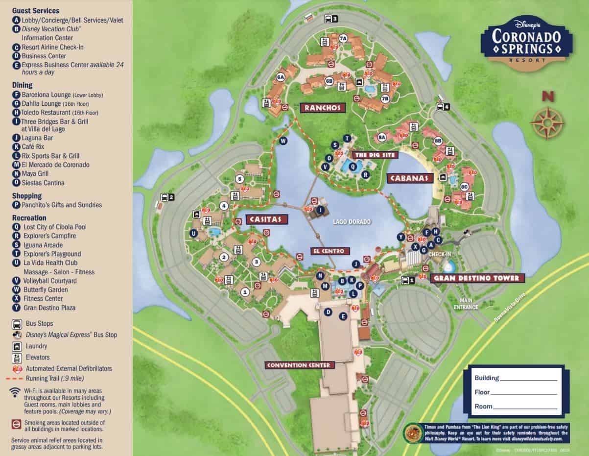 Disney World Maps Download For The Parks Resorts Parties More
