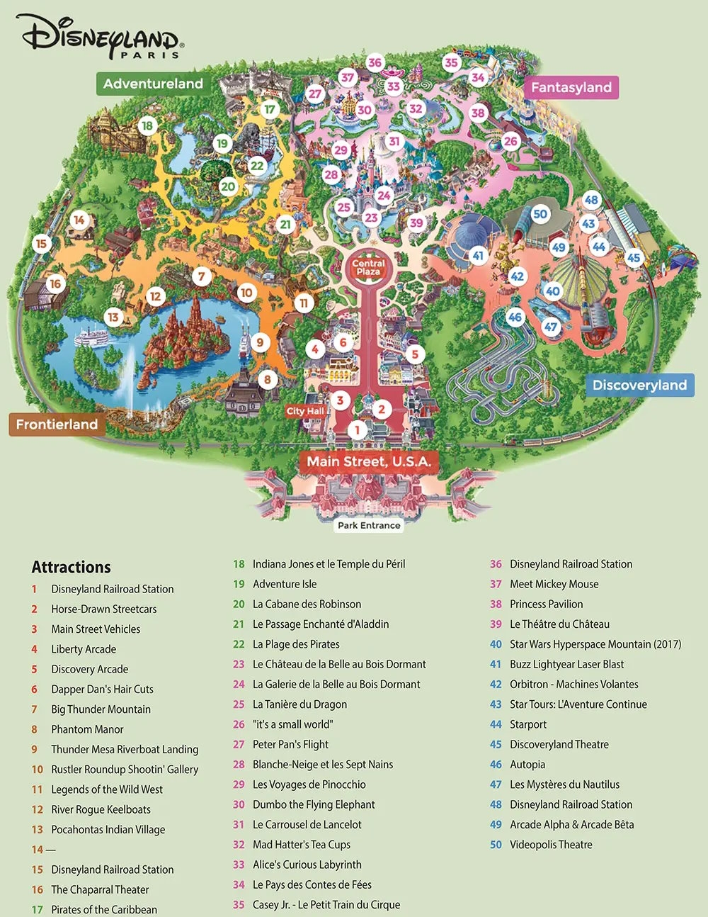 Disneyland Paris Map Disneyland Paris Hotel Map Metro Hotels