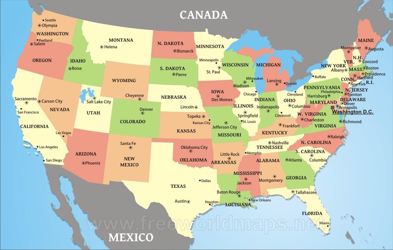 Download Free US Maps