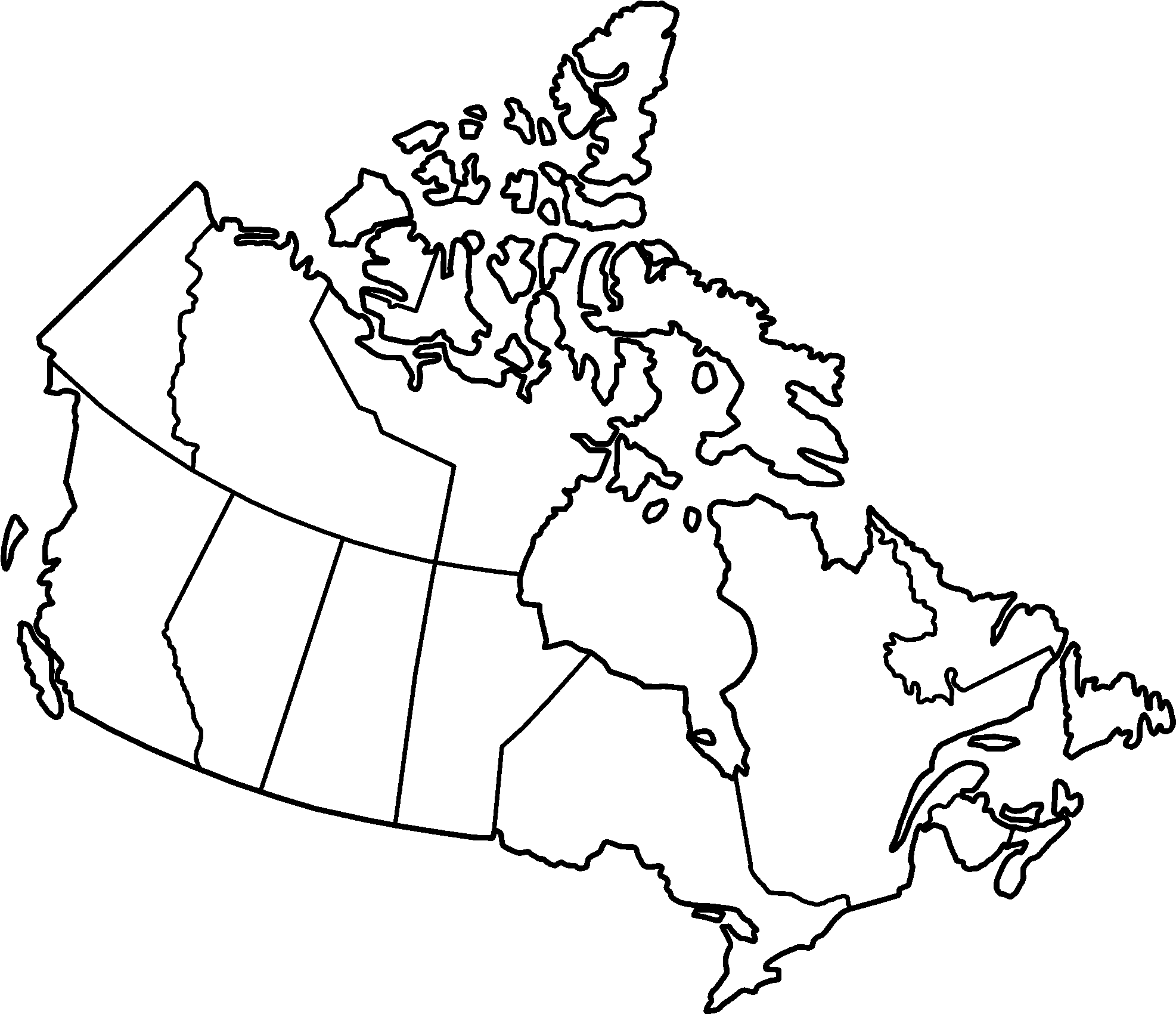 Download Profitable Printable Map Of Canada File Provinces Blank Blank Map Of Canada PNG Image With No Background PNGkey