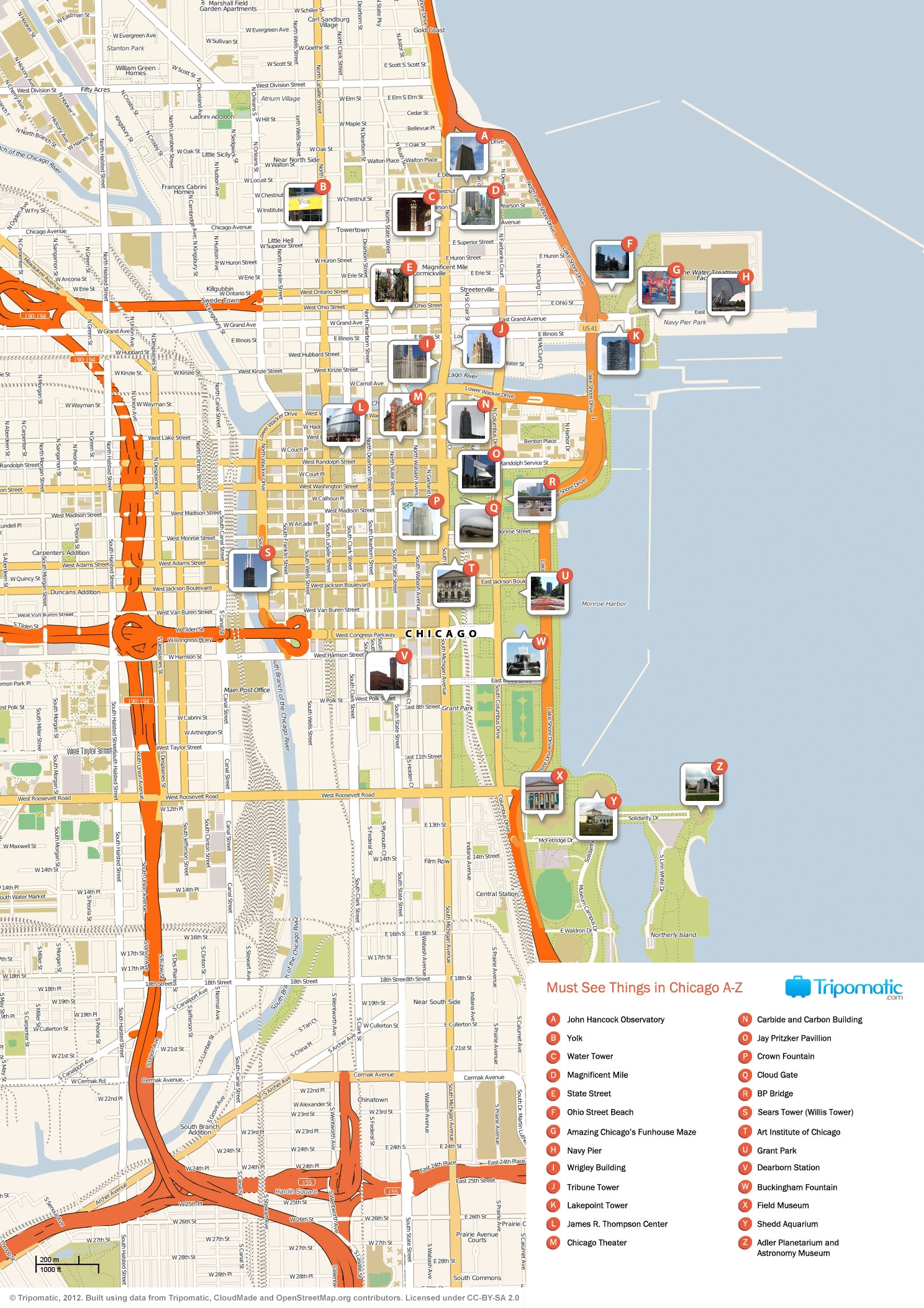 File Chicago Printable Tourist Attractions Map jpg Wikimedia Commons