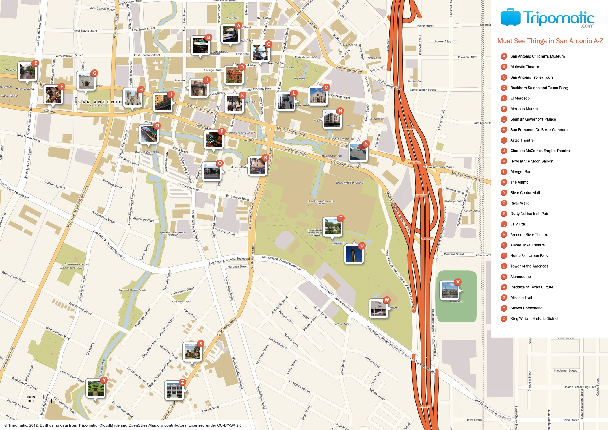 File San Antonio Printable Tourist Attractions Map jpg Wikimedia Commons