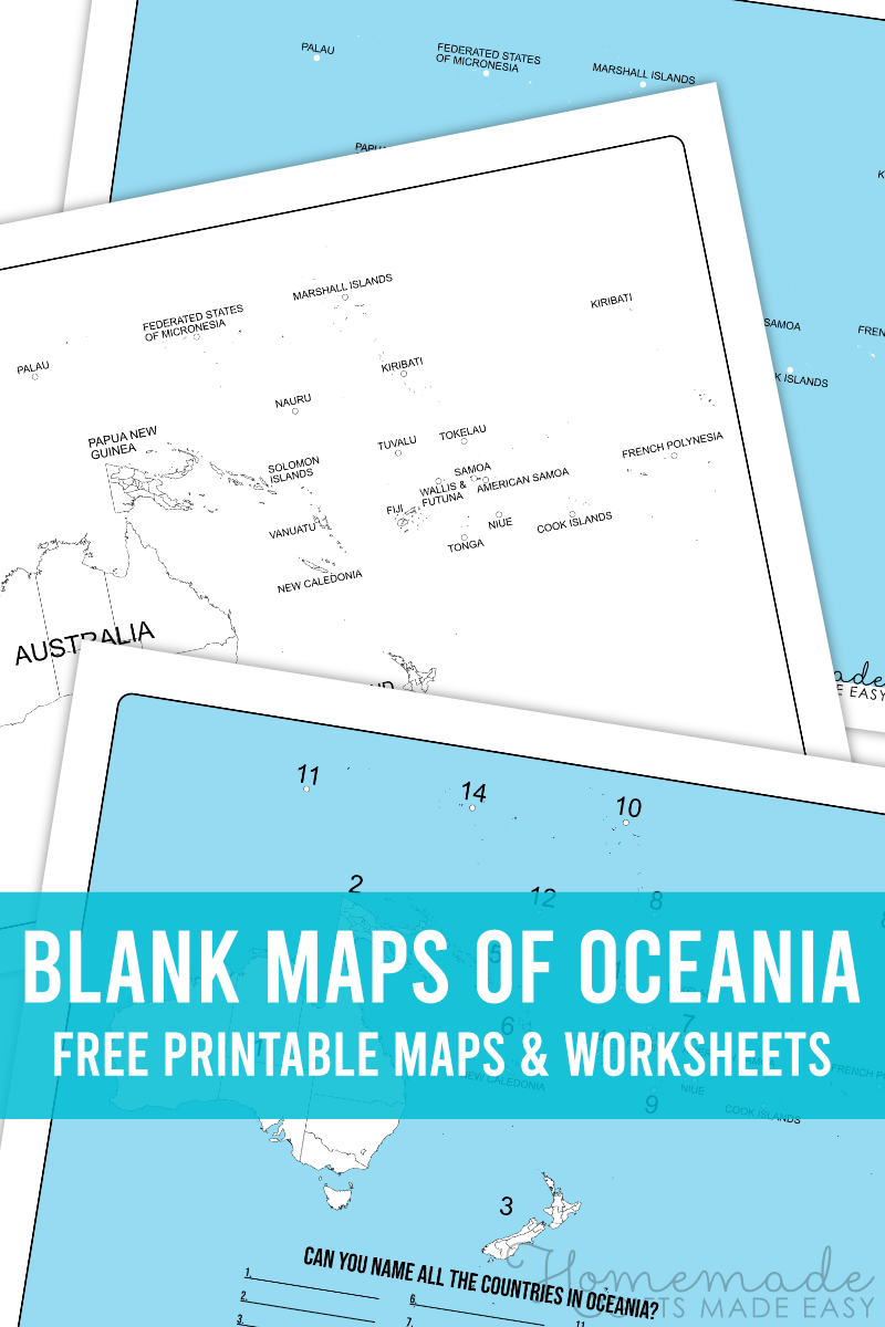 Free Printable Blank Map Of Oceania Australia Free Printable Blank Map Of Oceania Australia
