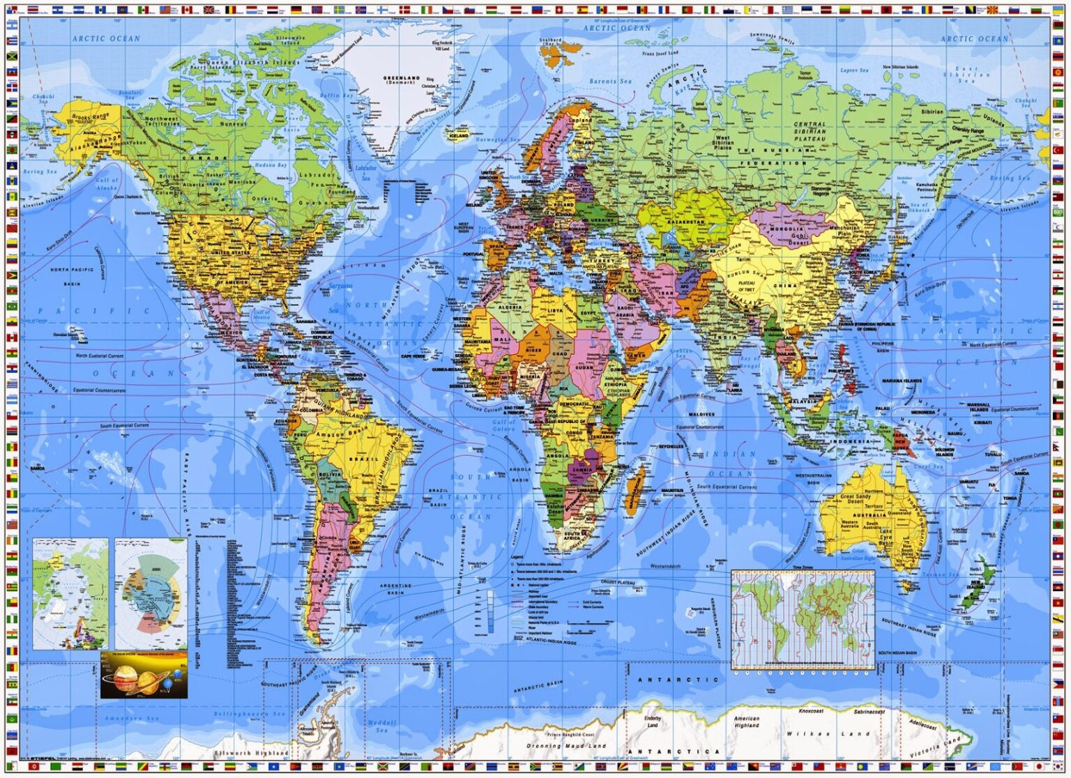 Computer Key World Map Pdf Pdf Printable World Map - Free Printable Coloring Pages