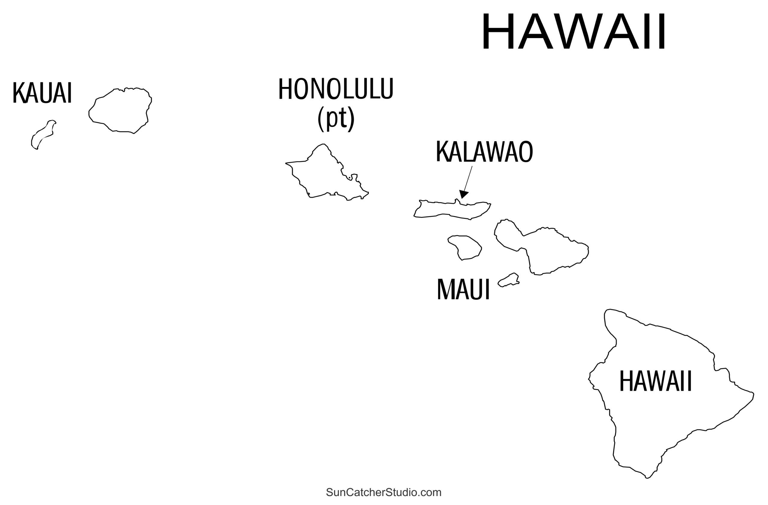 Hawaii County Map Printable State Map With County Lines Free Printables Lettering SVG Files Tools Apps Hawaii County Map Printable State Map With County Lines Free Printables Lettering SVG Files Tools Apps