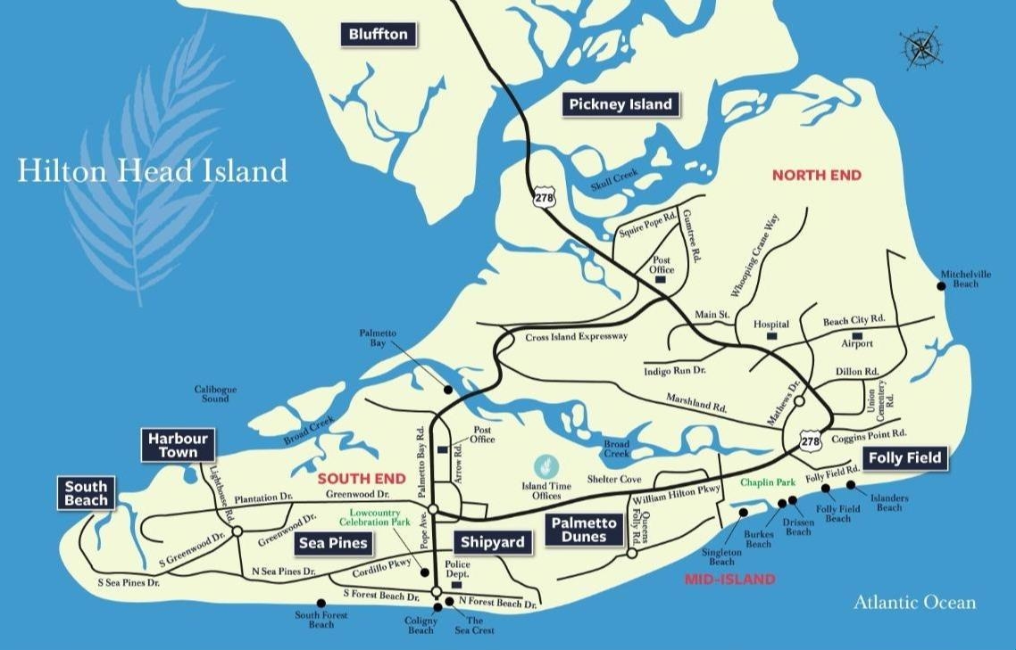 Hilton Head Island Maps