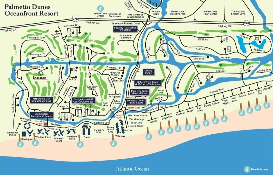Hilton Head Island Maps