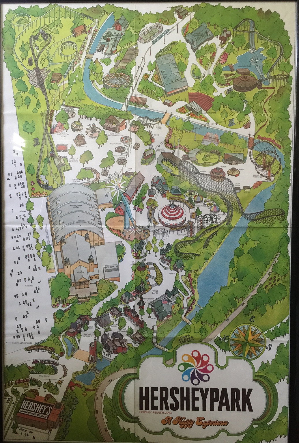 History Of Hersheypark Maps The Amusement Parkives History Of Hersheypark Maps The Amusement Parkives
