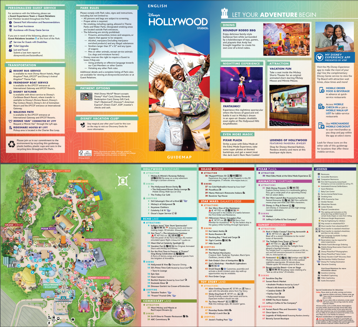 Hollywood Studios Maps