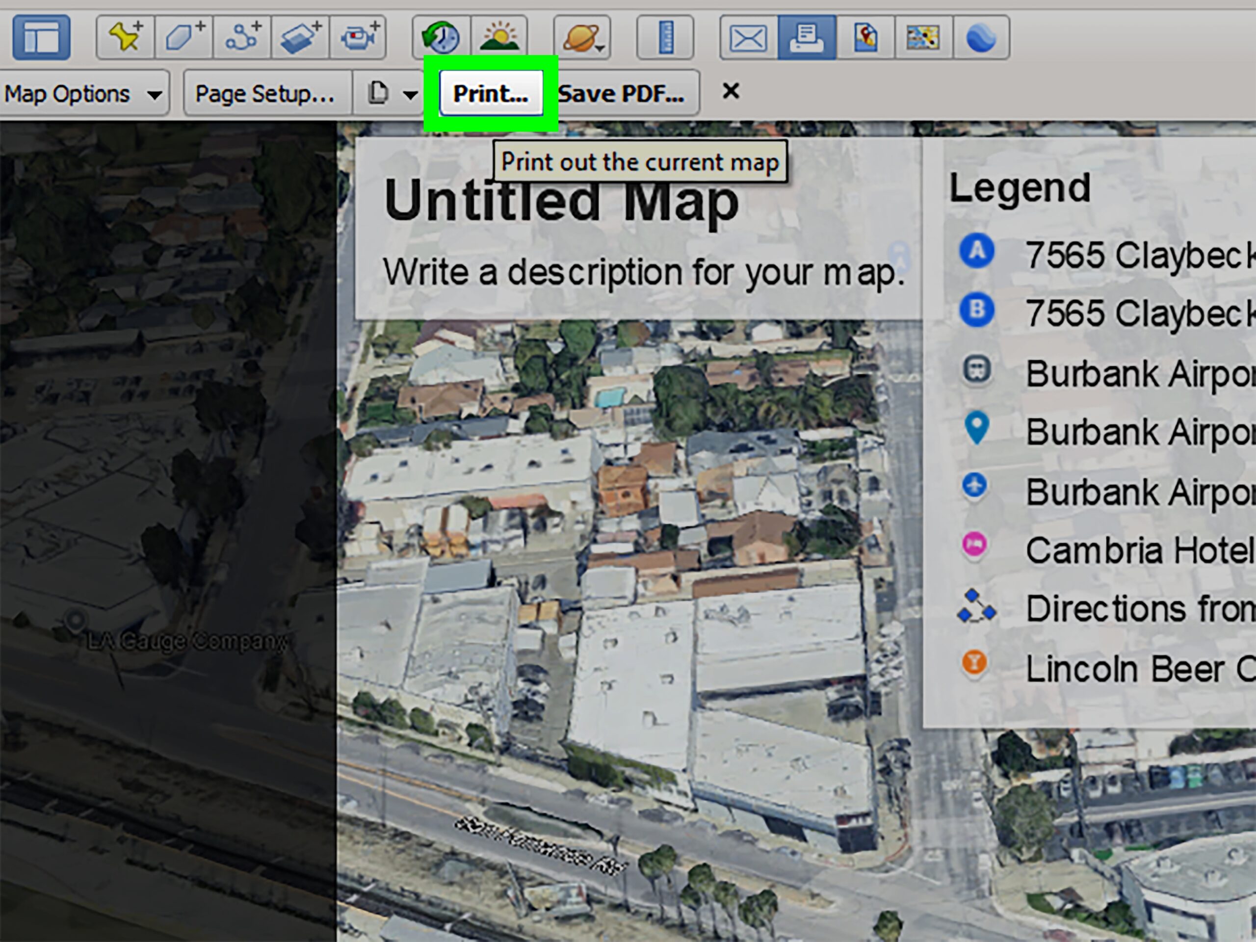 How To Print The Map Only On Google Maps 2 Easy Methods How To Print The Map Only On Google Maps 2 Easy Methods