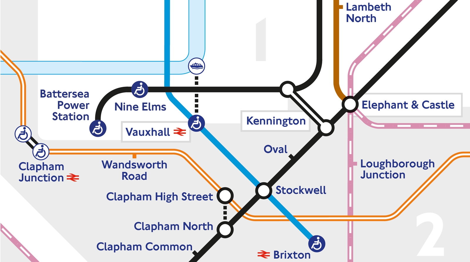 Iconic London Tube Map Adds Two More Stations Wallpaper 