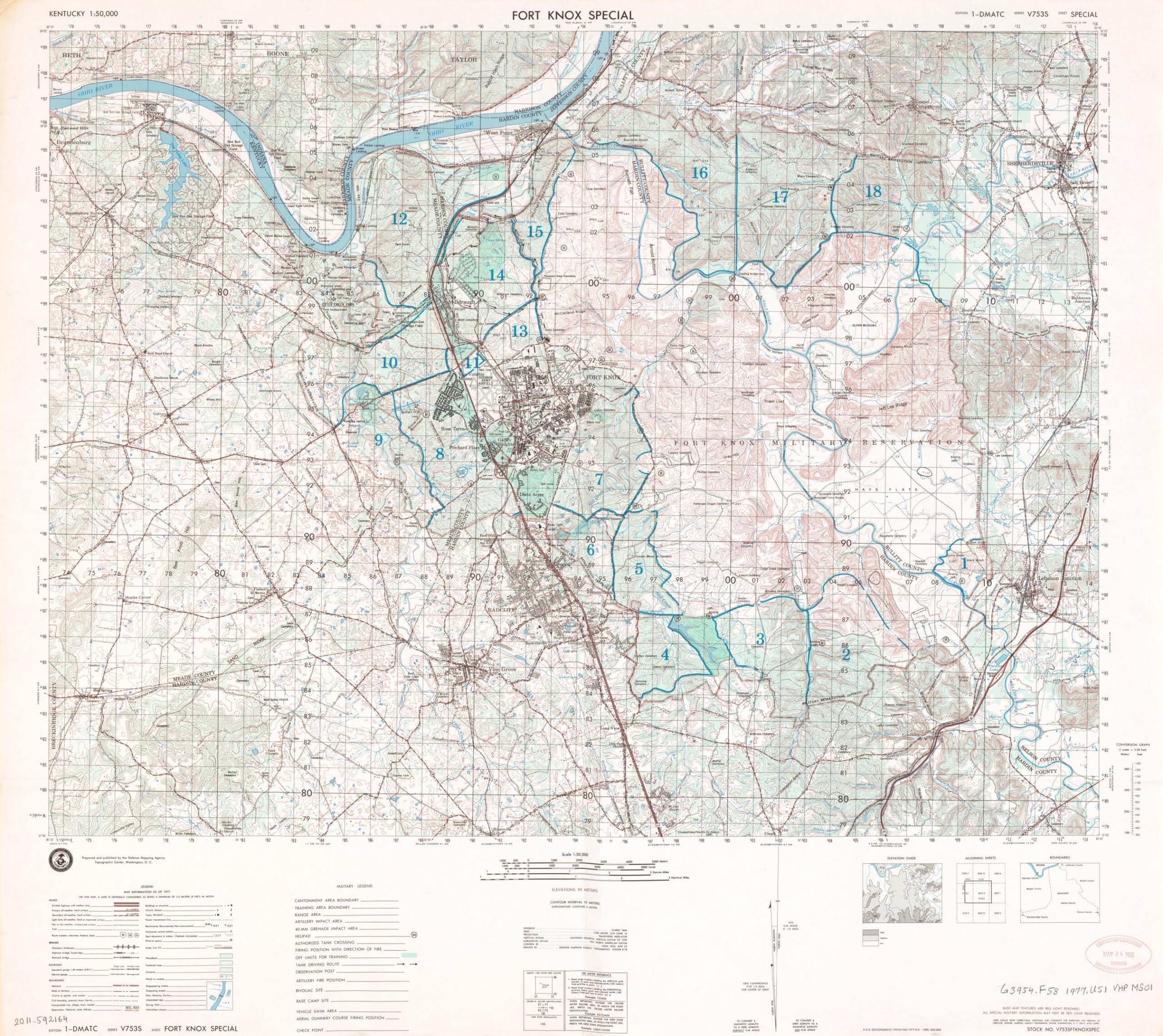 Kentucky 1 50 000 Fort Knox Special Library Of Congress