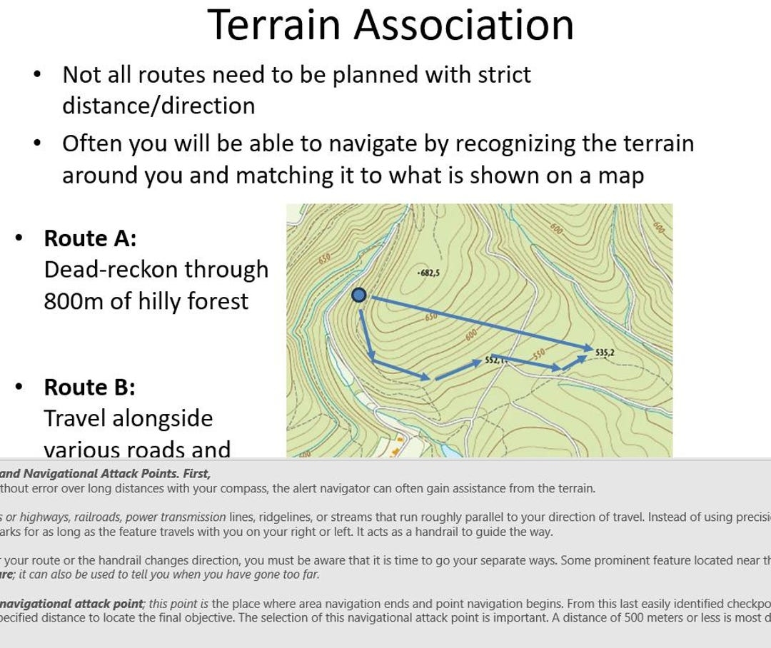 Land Nav Training Binder Ppts Worksheets And Practical Exercises Etsy