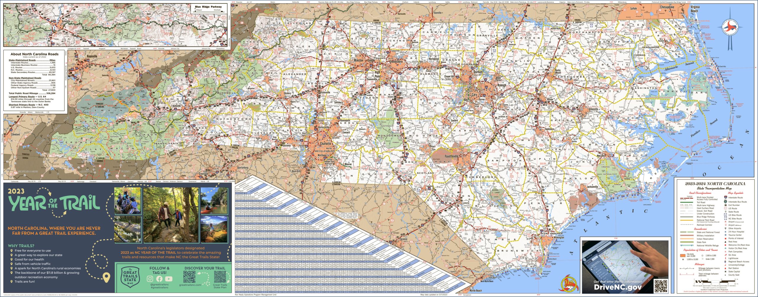 Large Detailed Tourist Map Of North Carolina With Cities And Towns 2024 Ontheworldmap