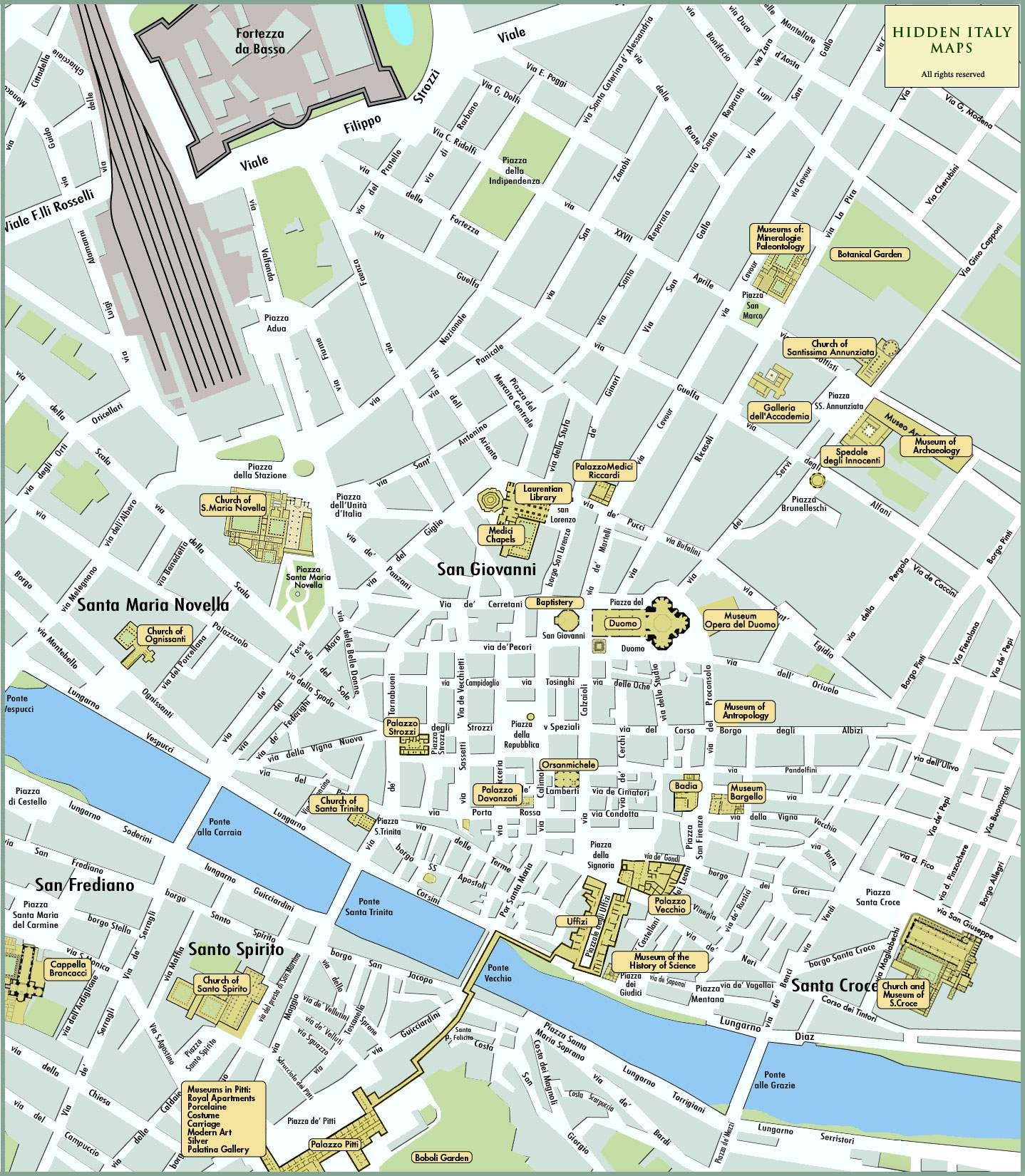 Large Florence Maps For Free Download And Print High Resolution And Detailed Maps