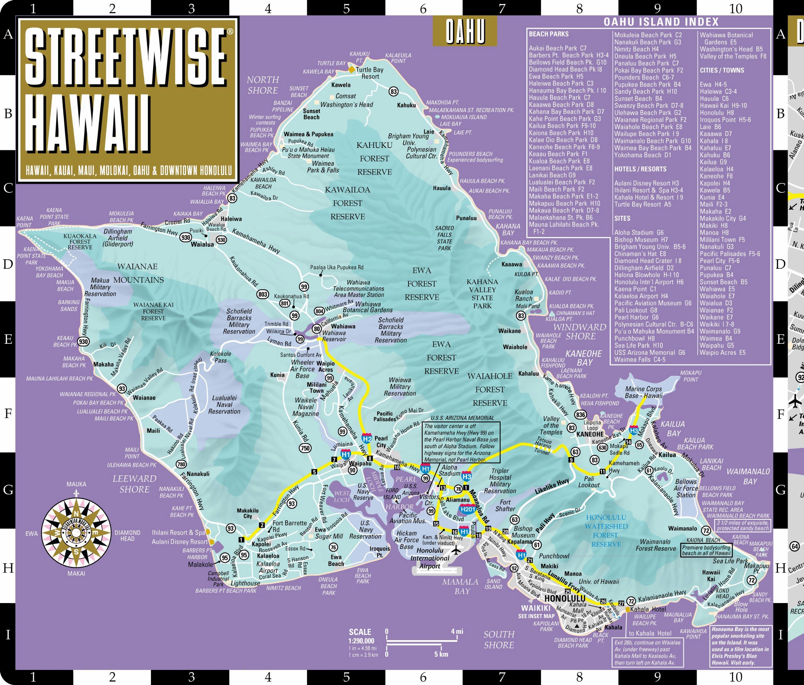 Large Oahu Island Maps For Free Download And Print High Resolution And Detailed Maps