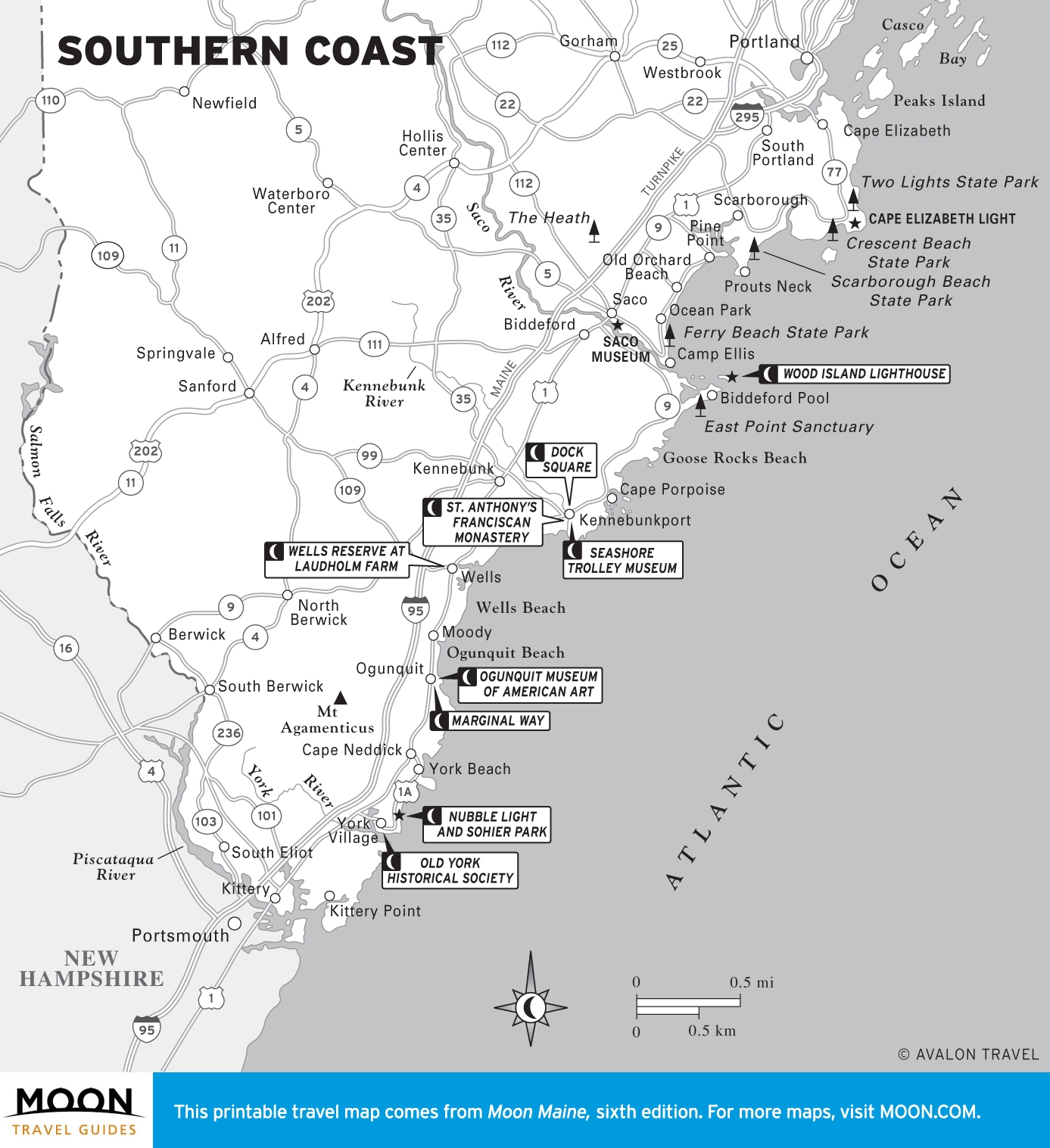 Maine Moon Travel Guides