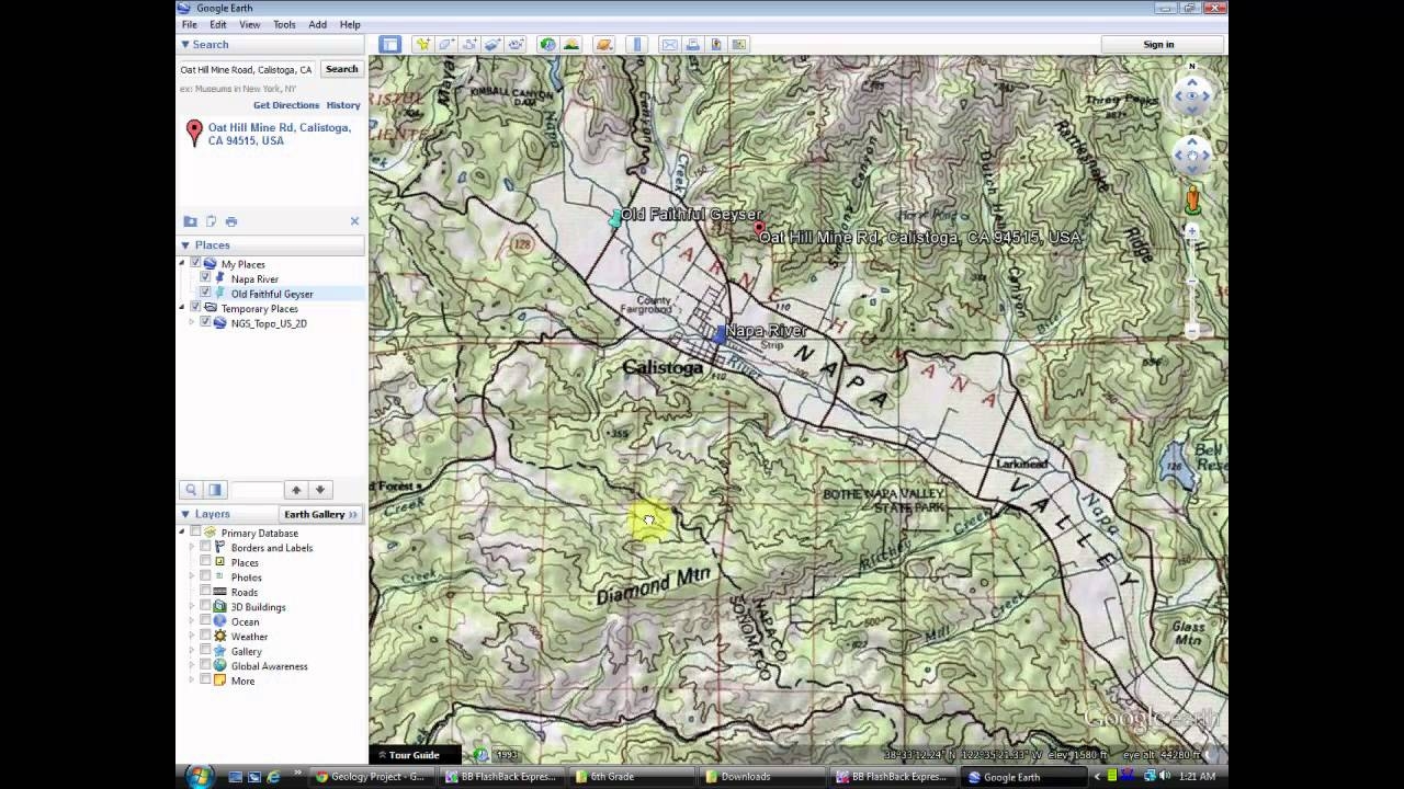 Make A Printed Map Using Google Earth And Drawing YouTube
