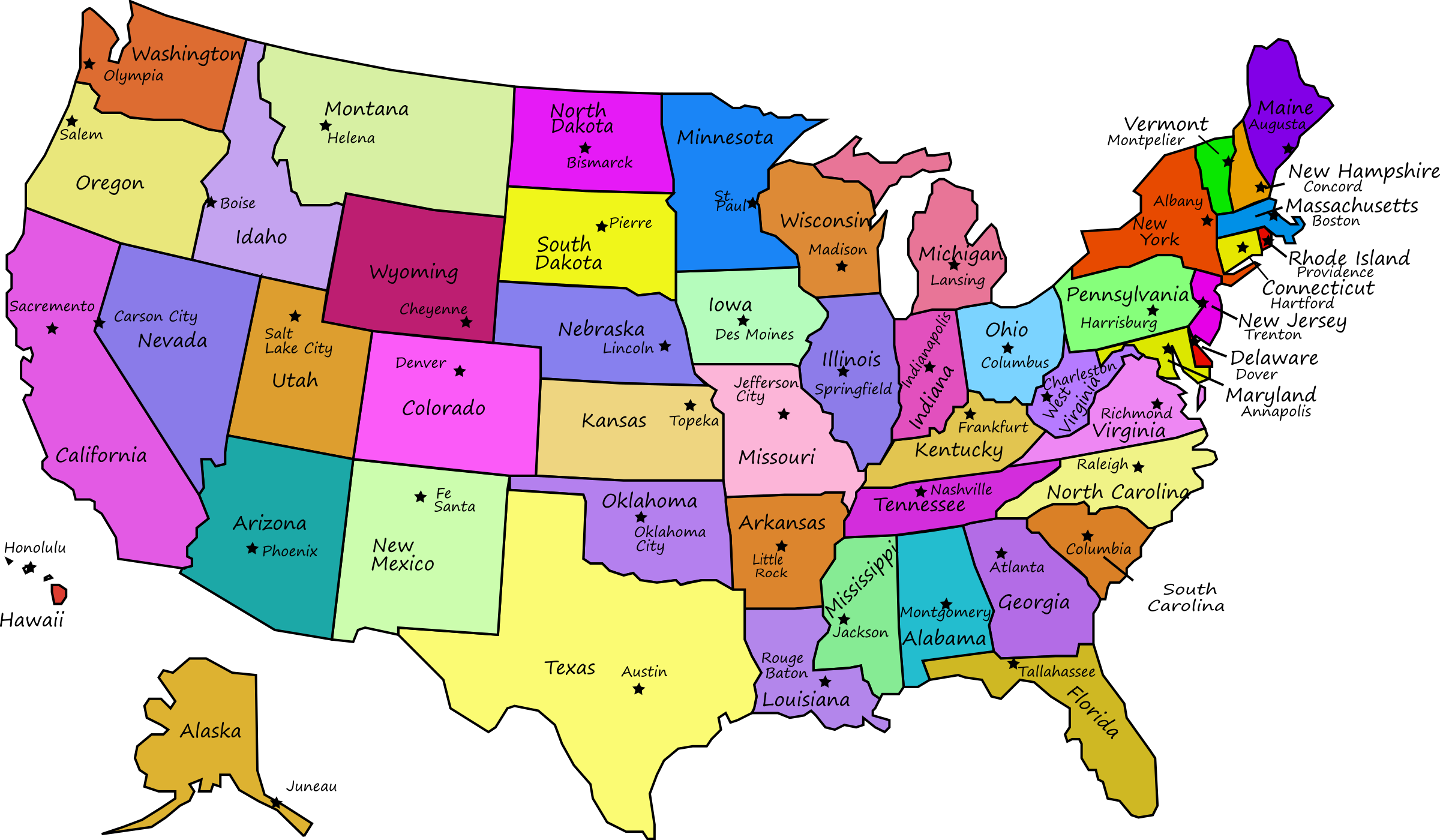 Map Of United States