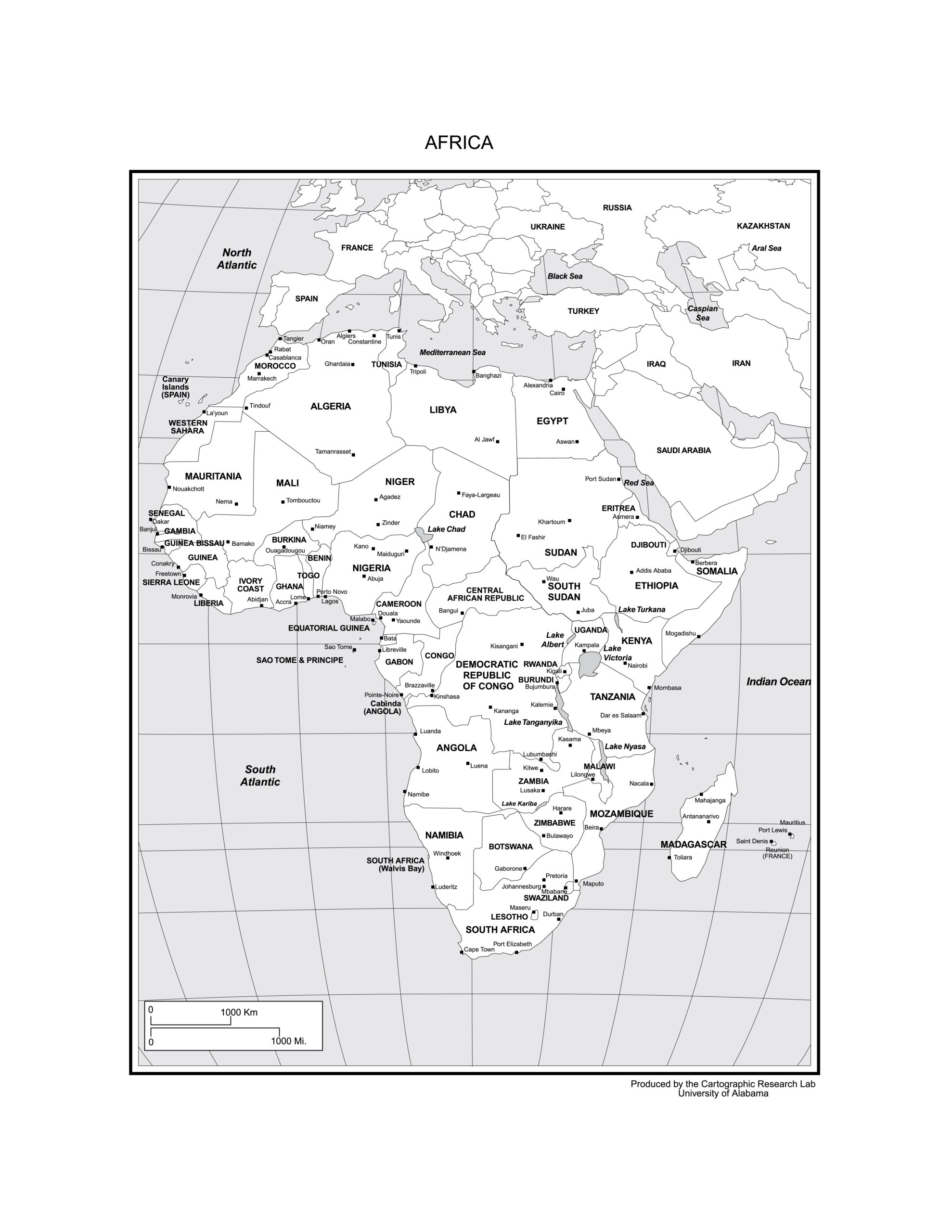 Maps Of Africa