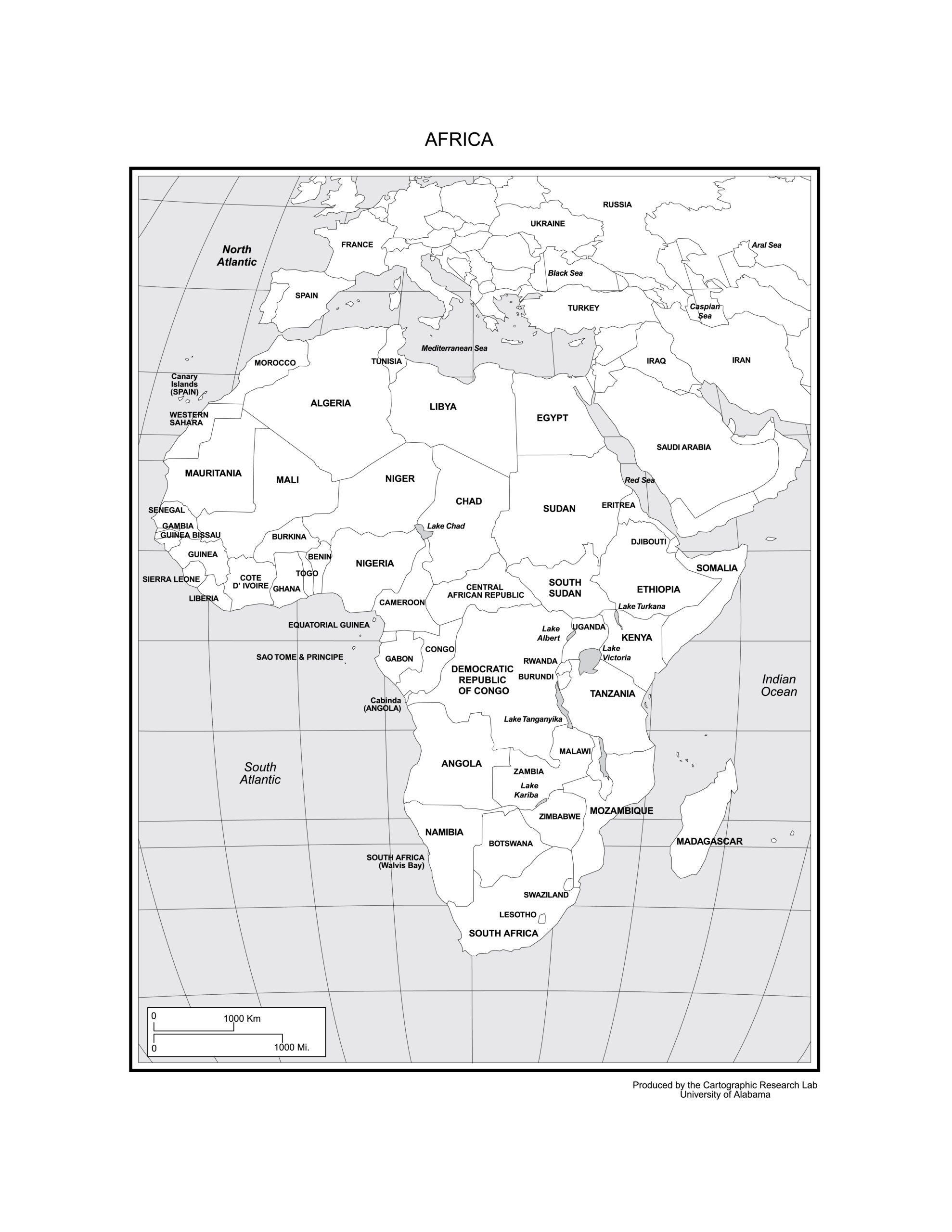 Maps Of Africa