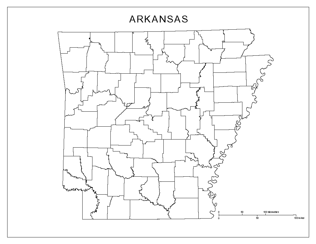 Maps Of Arkansas