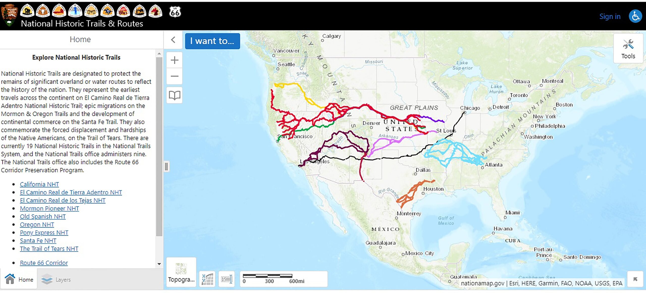 Maps Oregon National Historic Trail U S National Park Service 