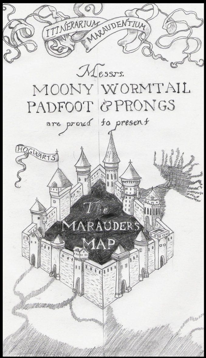 Marauder s Map By Adelbrand On DeviantART