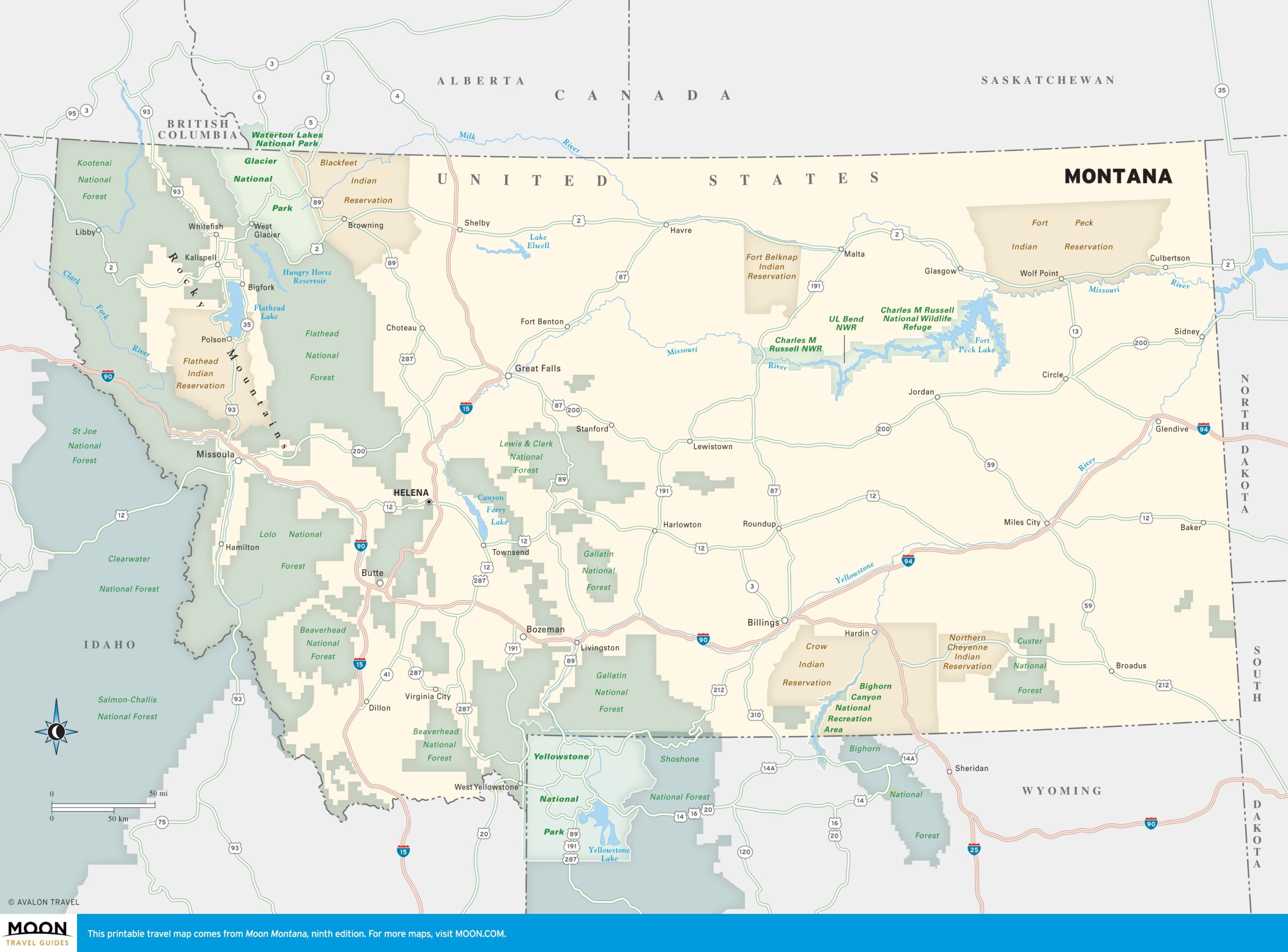 Montana Moon Travel Guides