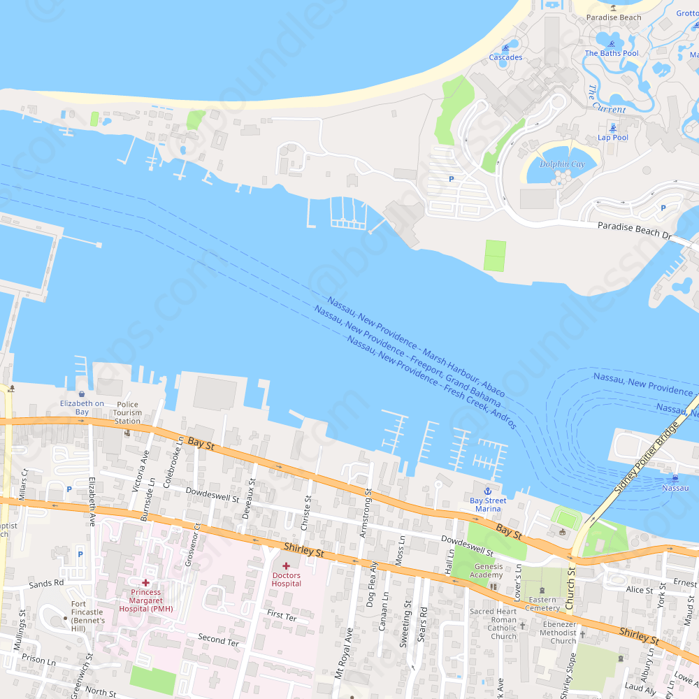 Nassau Modern Atlas Vector Map 1 10K Boundless Maps