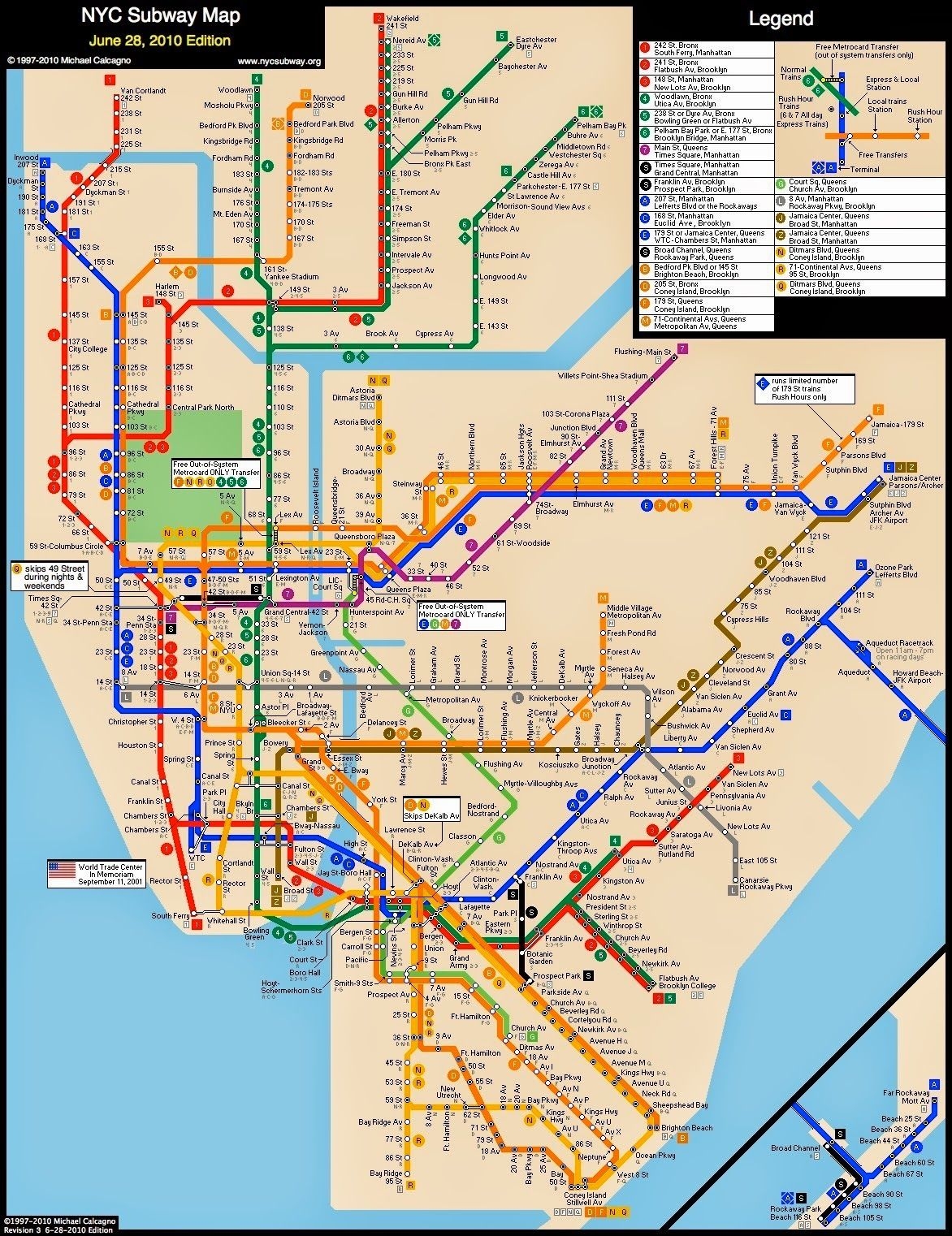 New York City Subway Map Worksheets Library
