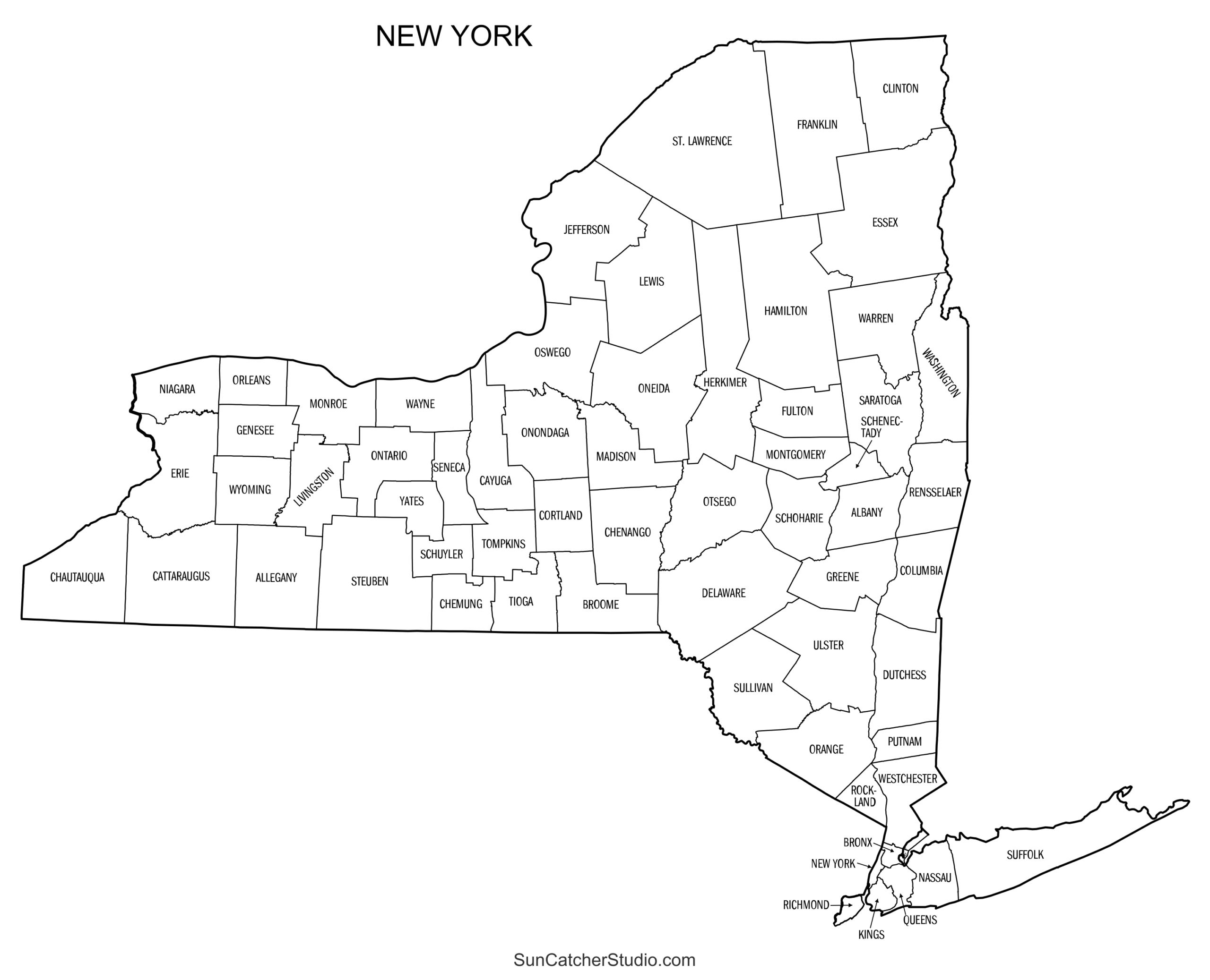 New York County Map Printable State Map With County Lines Free Printables Lettering SVG Files Tools Apps New York County Map Printable State Map With County Lines Free Printables Lettering SVG Files Tools Apps