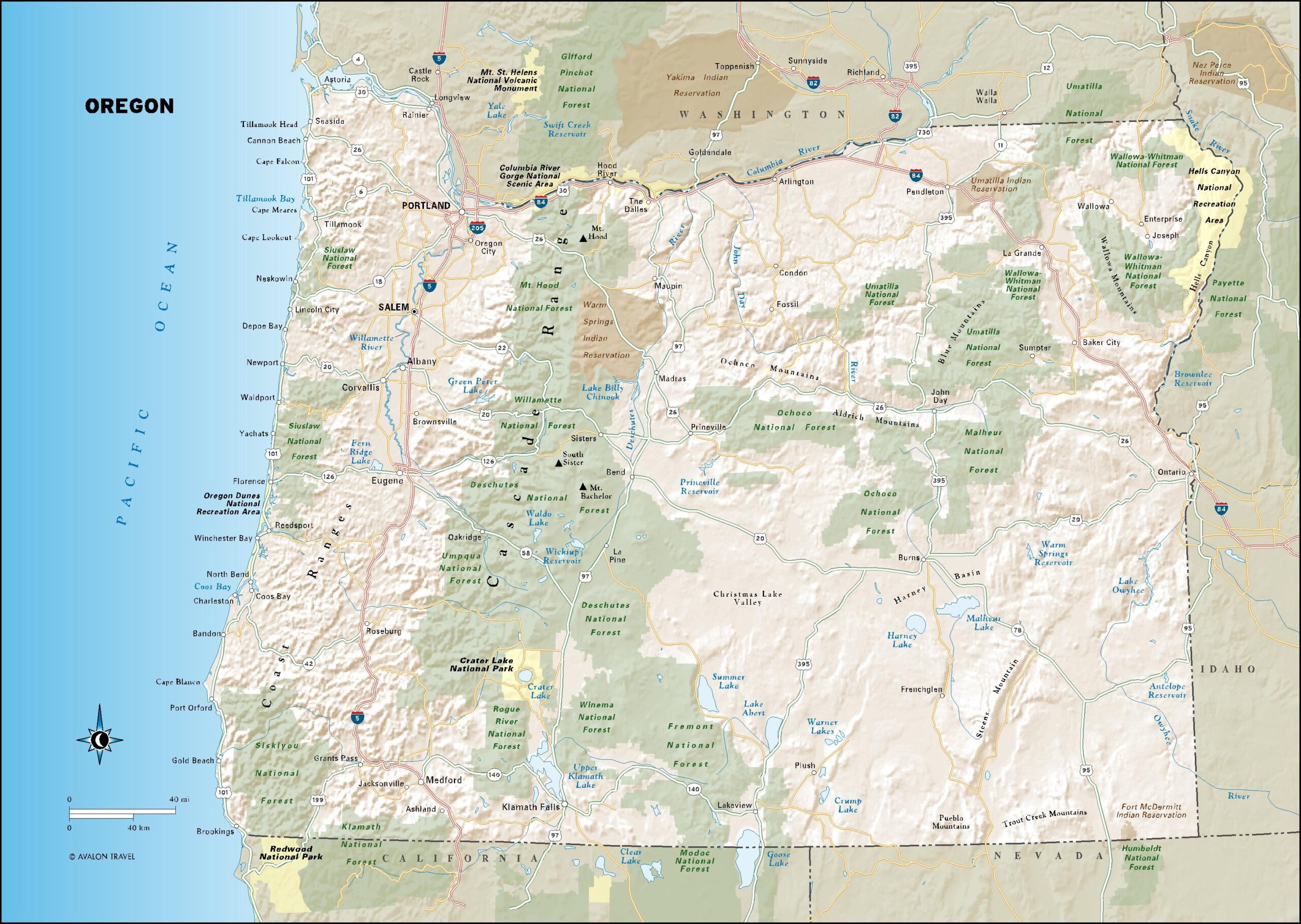 Oregon Moon Travel Guides