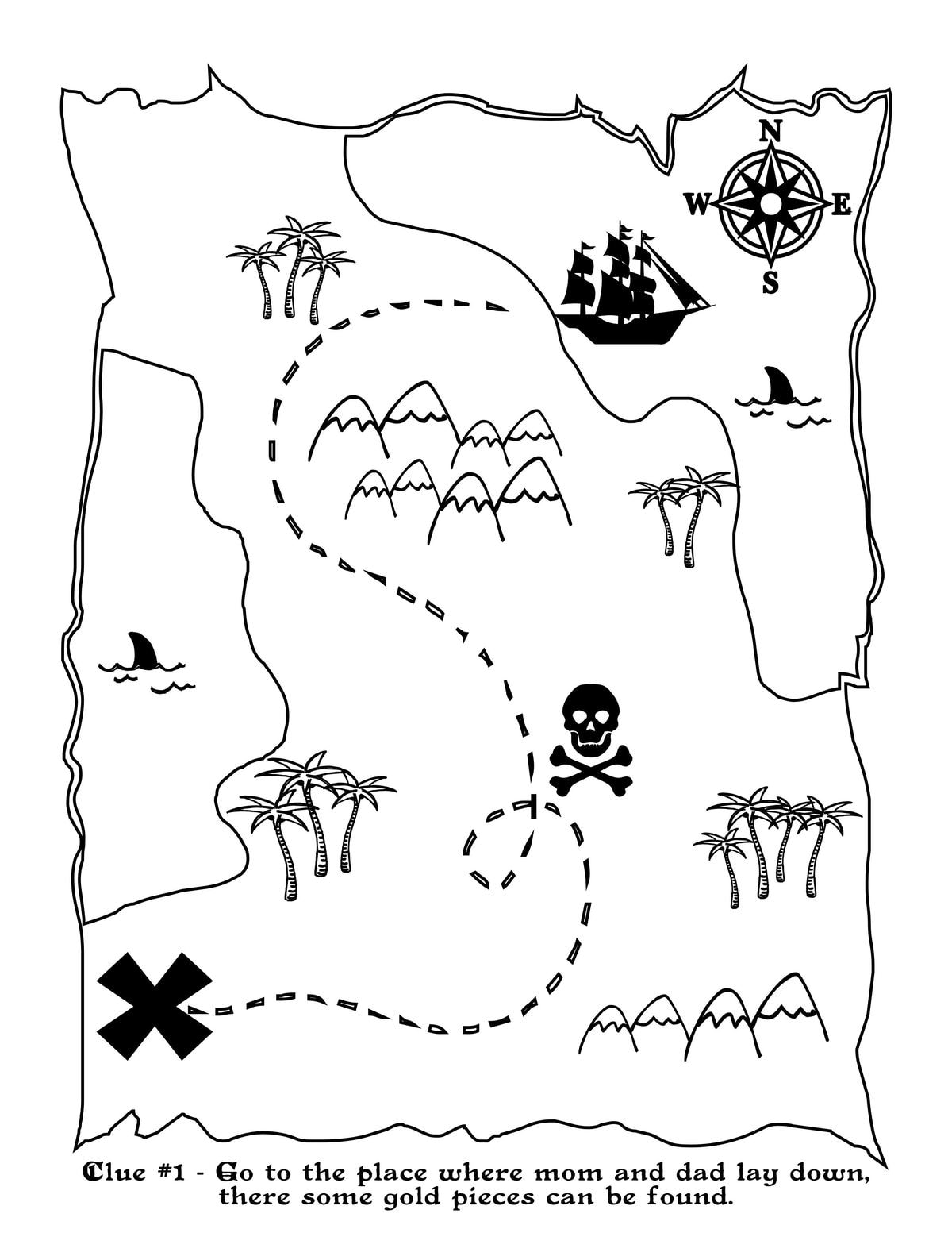Printable Treasure Map Kids Activity Let s DIY It All With Kritsyn Merkley